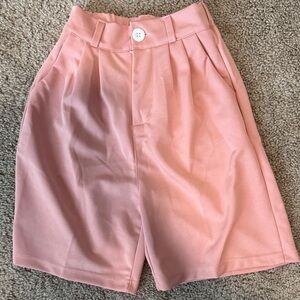 💜 3 for $10 Pink High-Waisted Shorts